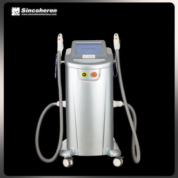 Pore Shrinking Permanent Laser Hair Removal Machine / OPT SHR IPL Machine