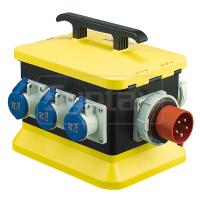 Plástico provisório 32A 308*238*277mm da caixa de distribuição IP67 do poder da sintaxe MZ12