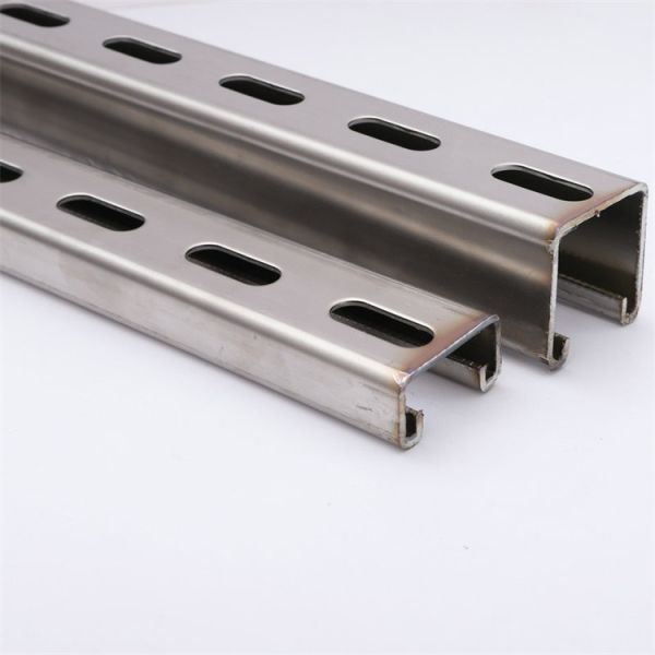 C And U Shaped Galvanized Strut Channel Perforated Ss304/316 For Infransture