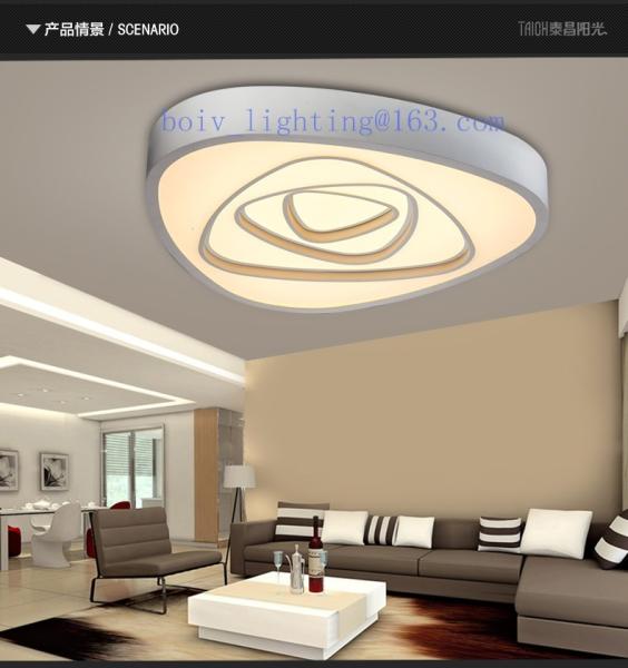 Modern Indoor Iron   LED Ceiling Mount Light  For Living Room Hotel
