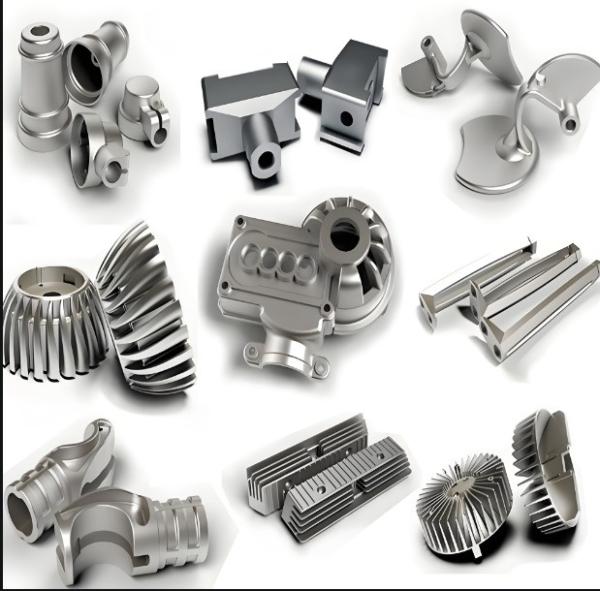 ADC10 Aluminum Die Casting Products Custom Size Color Thickness Hardness Logo