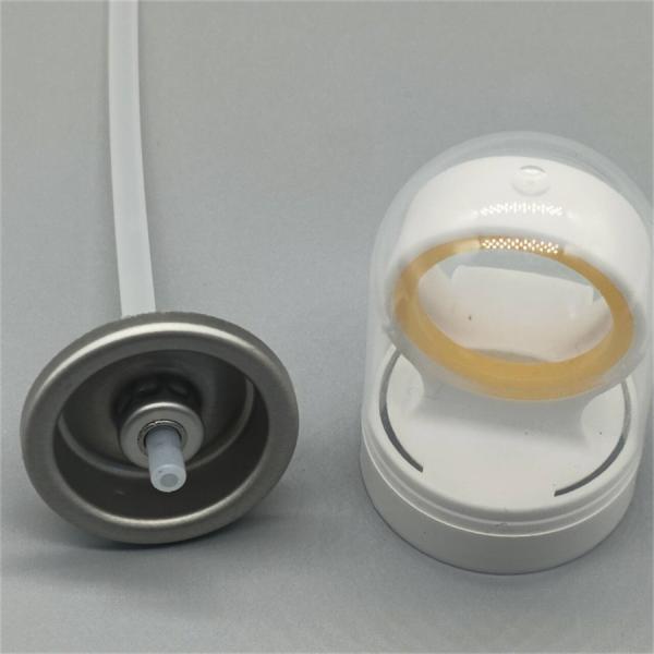 Aerosol Sunscreen Spray Valve with Actuator – Aerosol Sunblock Valve Assembly for Cosmetic Personal Care Packaging