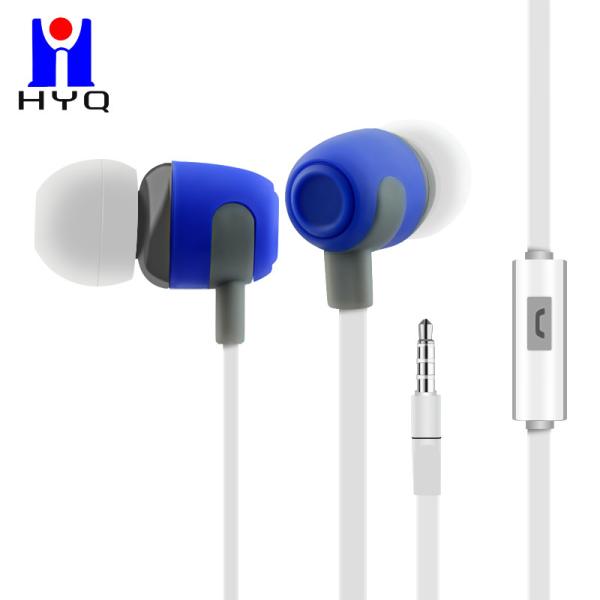 ODM ABS Wired Sports Earphones IPX3 Multifunction Control With Microphone