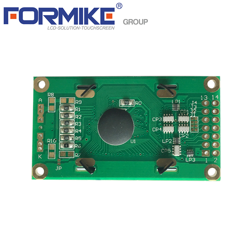 Monochrome Character LCD Display 8x2 I2c Module With 14 Pin Interface