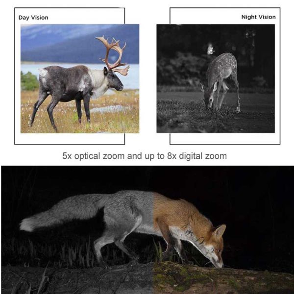 5x40mm Military Night Vision Monoculars With 8x Digital Camera