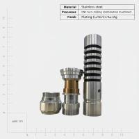 Hardware Metal CNC Turning Parts Alta precisão 0,01mm Tecnologia CNC