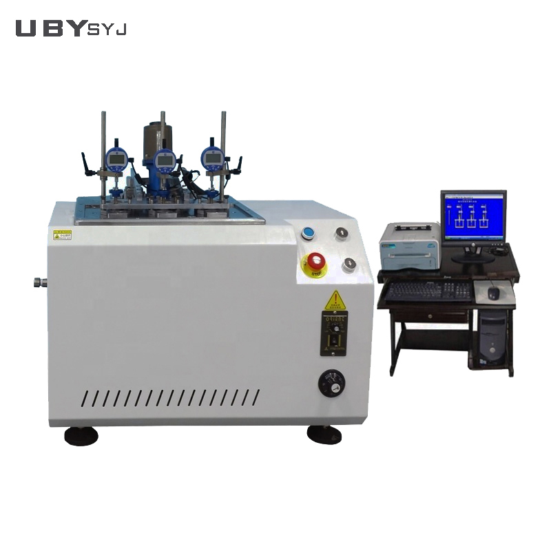 UP-5010 PC Vicat Softening Point Tester Thermal Deformation Plastic Testing Machine Compliant With ASTM D1525 ISO306 Temperature Range 0-300℃ PLC Programmable Controller