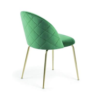 Full Wooden Leg Fabric Dining Room Chairs Cloth Beech Wood For Restaurant