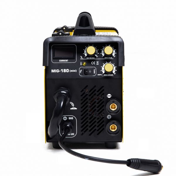 180A MINI MIG Welder 2 in 1 MIG MMA Welding Machine Portable Small Arc Weld
