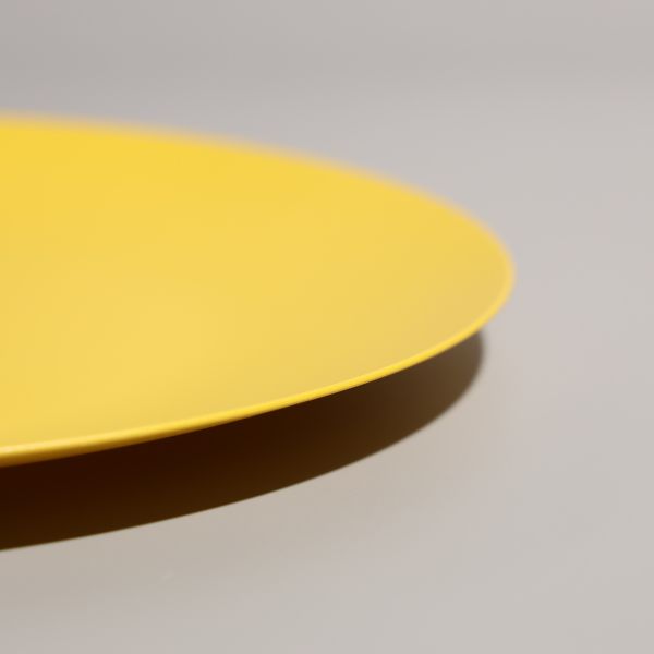 Customizable Color PS Plastic Food Tray Plate Round Plastic Serving Tray OEM