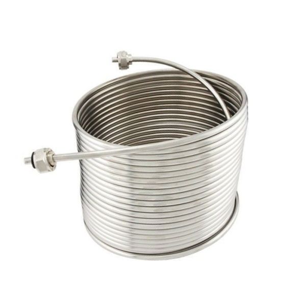 Bobina de aço inoxidável da tubulação do permutador de calor diâmetro externo de 3mm - de 16mm