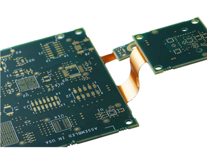 Motherboard Rigid Flex PCB Manufacturing 4-6 Layer 1oz Copper Thickness