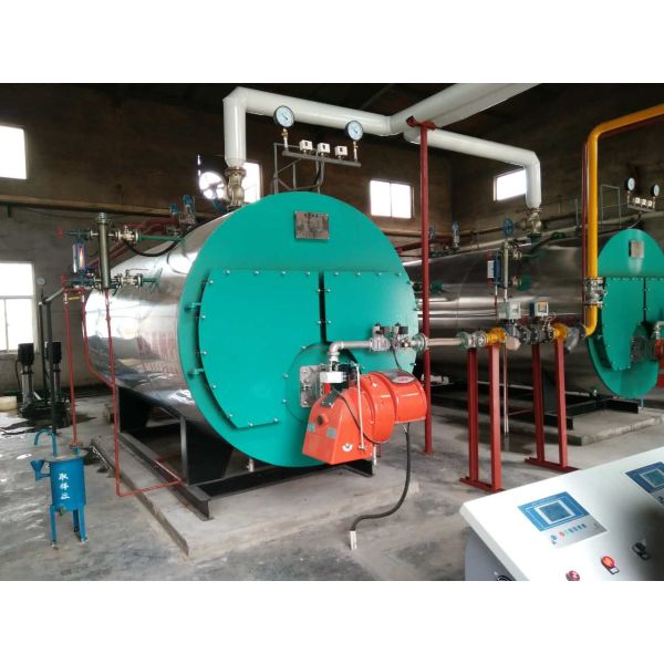 Dual Fuel Oil Fired Steam Boiler With Economizer 98% High Thermal Efficiency