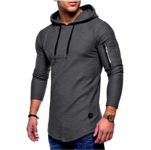 Custom Gym Full Face Zip Hoodie Sportswear Running Jacket Basketbal For Men