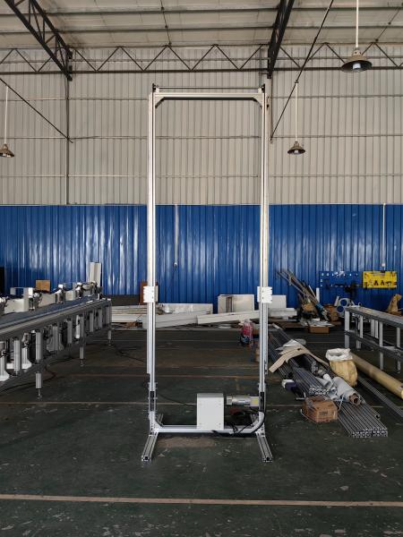 Máquinas de persianas enrollables de 110v 120KG, máquina de elevación de inspección de persianas de doble poste, polipasto de elevación de 150KG, persianas cebra enrollables