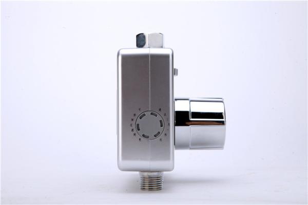 Household Electric Temp Control Shower Valve Water Heater Brass Bathroom Thermostatic Faucet