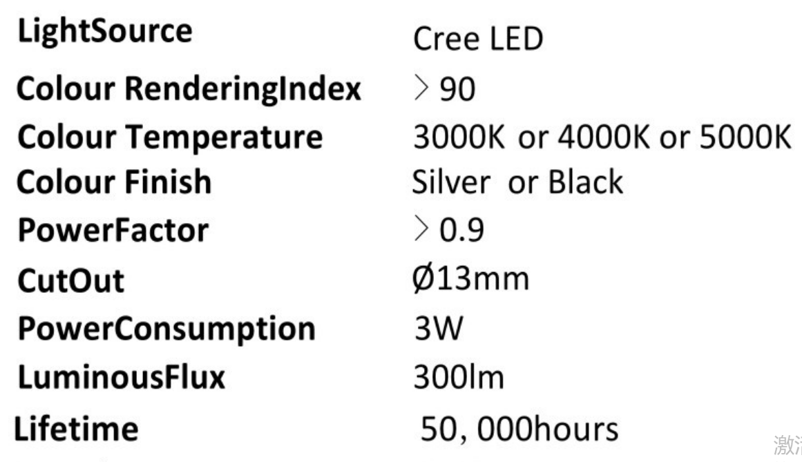 High Lumen 3W LED Cabinet Light for Jewelry Store 100/200/290mm Height Customizable