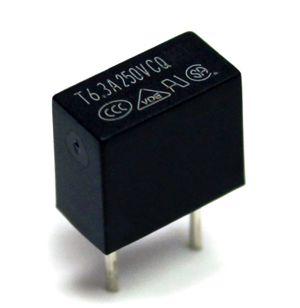 CCC CQC PSE PCB Radial Leaded Box Shaped Slow Blow Miniature Fuse MST 002 2A 250VAC 300V 400V 8.35x7.7mm