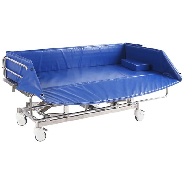 Electric Adjustable Iron Metal Bath Bed For Patient