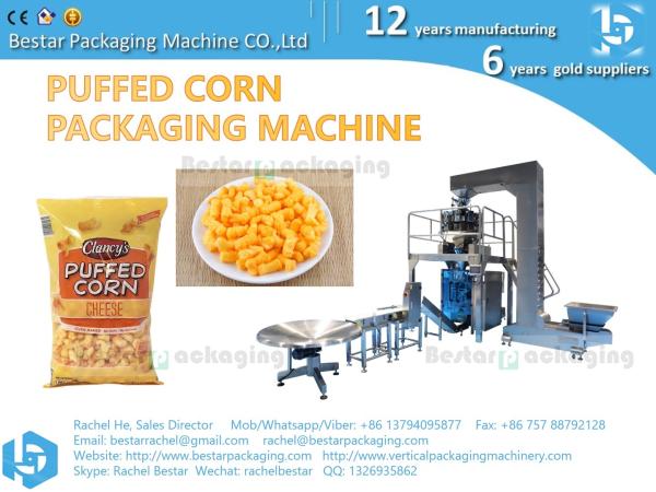 Bestar newest high speed VFFS packing machine stable at 90 bags per minute BSTV-450AZ