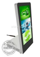 15.6 pouces Bureau de réception de l' hôtel en forme de L PC de bureau tout en un écran tactile Kiosque