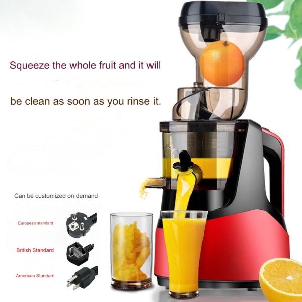 Commercial Vertical Juicer 220V Automatic Citrus Fruit Juice Extractor 43 Rpm Motor CX 150