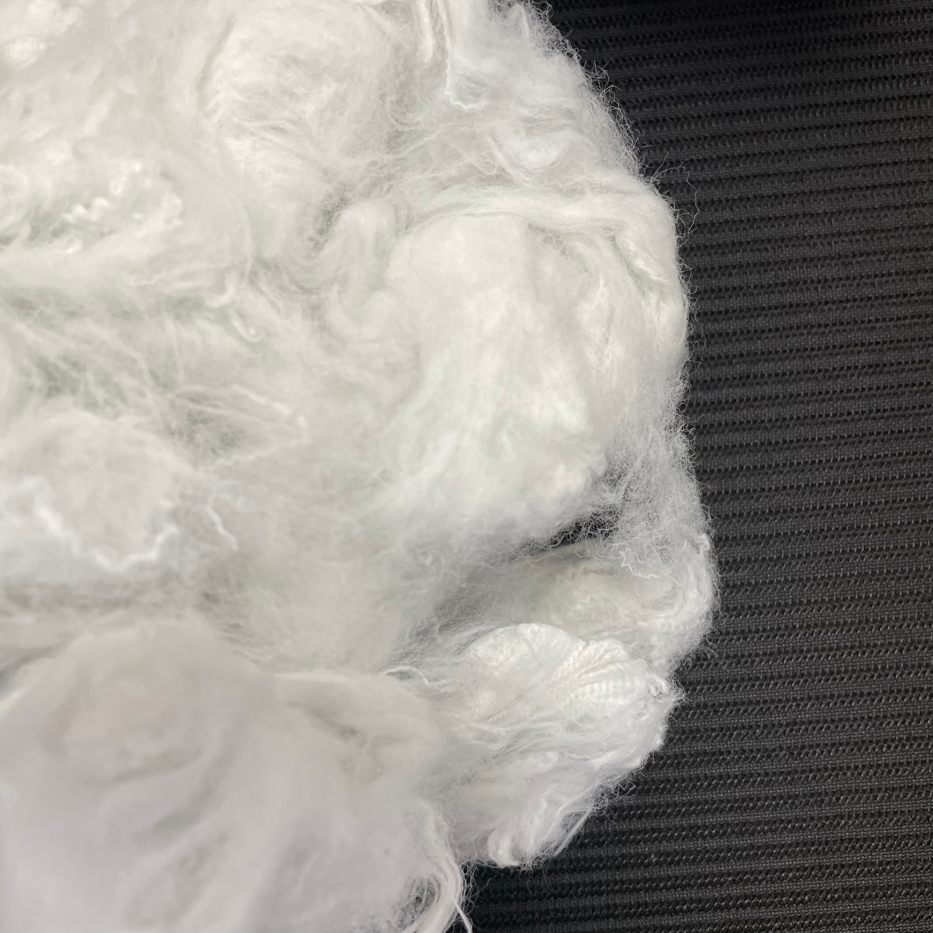 High-end high shrinkage and low melt cotton fiber，Thermal Forming Furniture & Decorative Fabric Staple