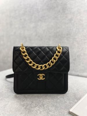 Estilo ocasional da rua do saco de 2023 SS Chanel Woc Zipper Clutch