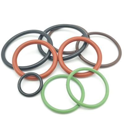 Cores personalizadas ORK amostras gratuitas NBR hidráulico FKM EPDM VMQ Anéis de borracha O para vedação