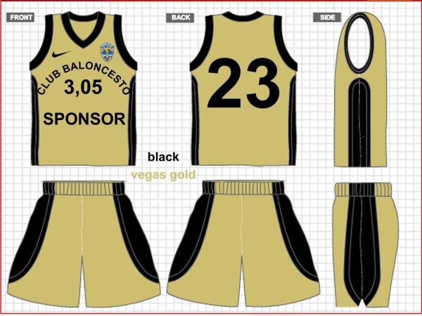 Basketball shirt and shorts