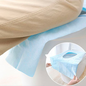 Toilet Seat Covers Disposable 16x24 Inch XL Portable Toilet Liners Travel Seat Cover For Outdoors,Hotel, Hospital, Travel, Public Toilet Seat Cover