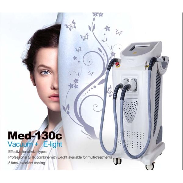 Vertical Beauty Salon IPL Hair Removal Machines , E-Light Beauty Machine
