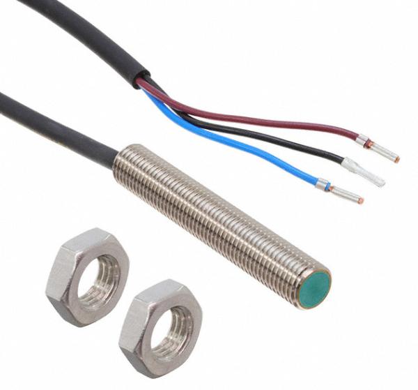 NRN10-12GS40-E2-V1 - Capteur inductif PNP 10mm - Acier inoxydable industriel IP67 - Interrupteur de proximité