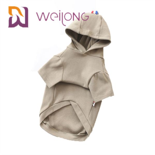 The Union Jack Rubber Print UK Flag Pet Hoodie Short Type BSCI Cute Dog Hoodies