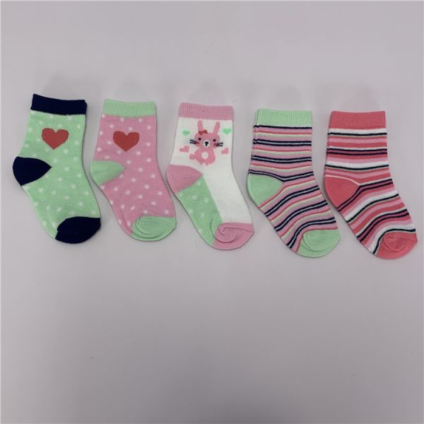 Soft and Comfortable Cartoon Pattern Socks for Toddlers High Ankle Anti Slip Durable