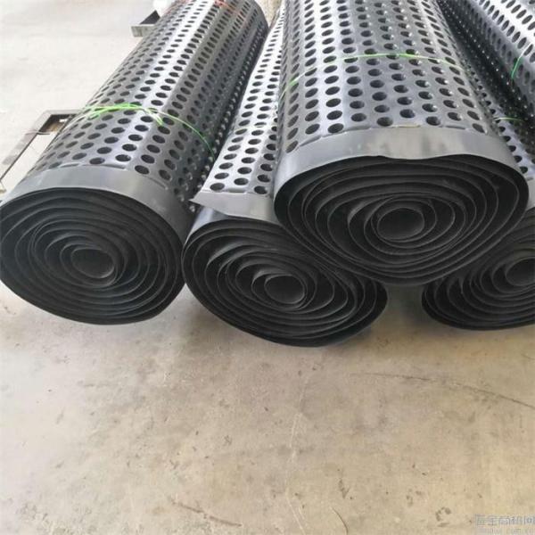 Durable Foundation Drainage Panels Deck Drainage Mat For Underground Structures