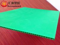 Impact Resistant Green PP Corrugated Plastic Sheets Waterproof