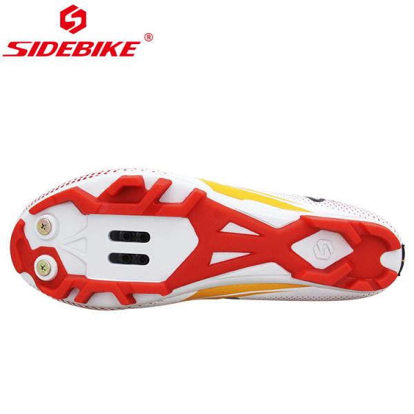 Sports Safety MTB Cycling Shoes , Mountain Bike Cycling Shoes Easy Adjustment