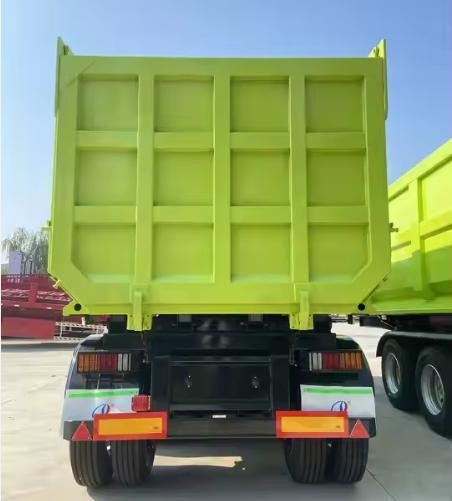 3 軸 40-80 トン 重荷 水力ダンパー ダンパー 貨物 サービス ターパー 半トレーラー