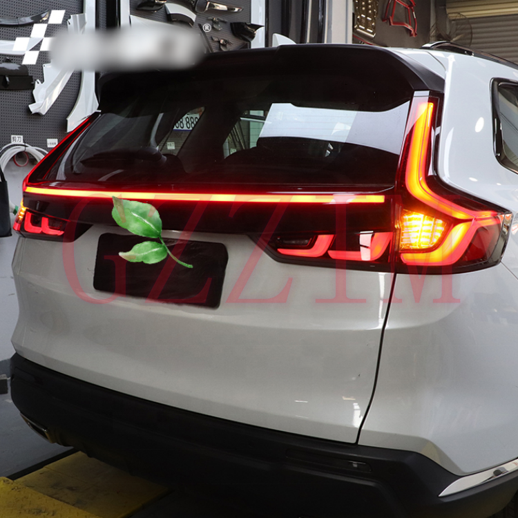 Автомобиль ABS Пластиковый модифицированный светодиодный задней через свет хвостовой лампы Для Honda CRV 2023