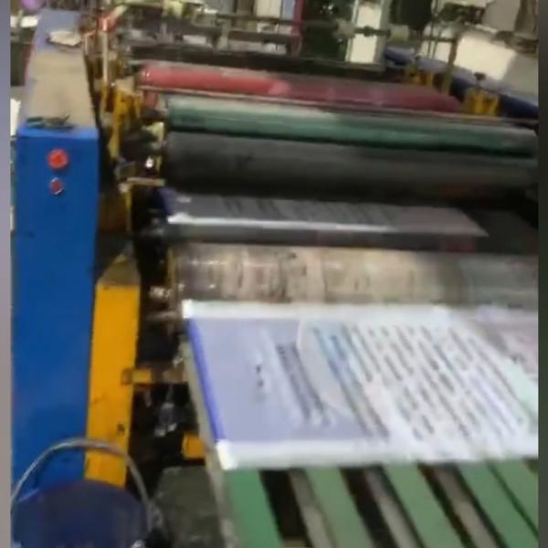 Bolsa de válvula Bolsa de tejido usada para cortar Plegable y máquina de coser