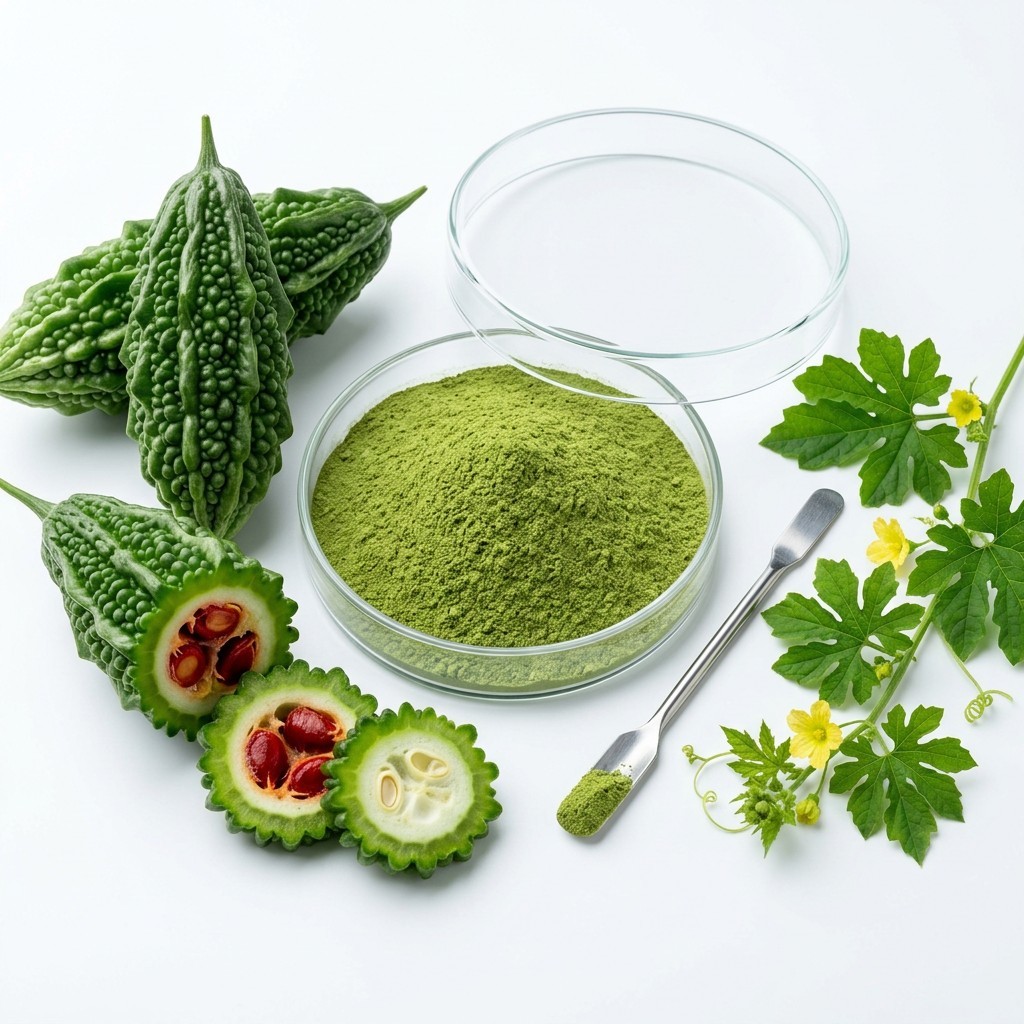 Plant Extract Powder Bitter Melon Extract Momordica Charantia Standardized Charantin
