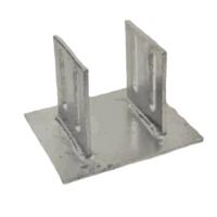Parement en aluminium rectangulaire à rideau intégré, classe A, argent anodisé