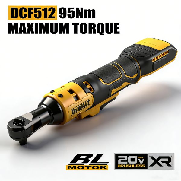 1/2inch Straight Impact Wrench 800w 95Nm DEWALT DCF512 Brushless Motor