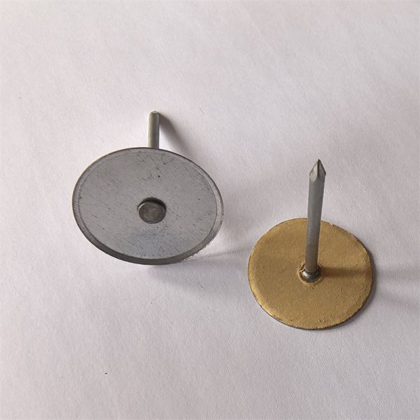 Pins soudés à base ronde de 30 mm pour l'isolation des conduits CVC