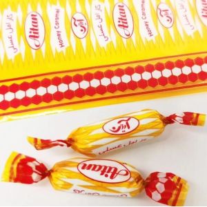 Printing Transparent Candy Wrapping PVC Twist Film With Rainbow Iridescent