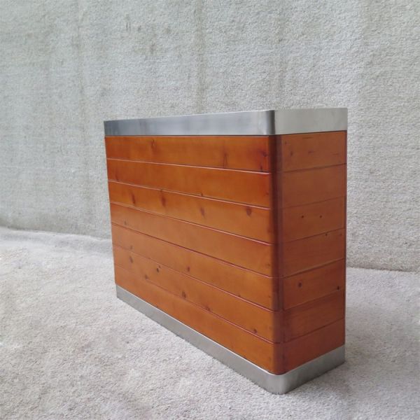 Цветочные горшки L800mm W400mm H700mm деревянные