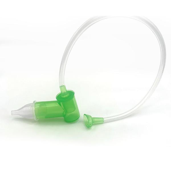 Custom Logo Infant Nose Suction Silicone Baby Nasal Aspirator Newborn With Soft Tips