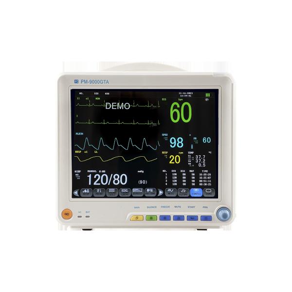 Monitor de sinais vitais médicos com carrinho para monitor de doentes hospitalizados