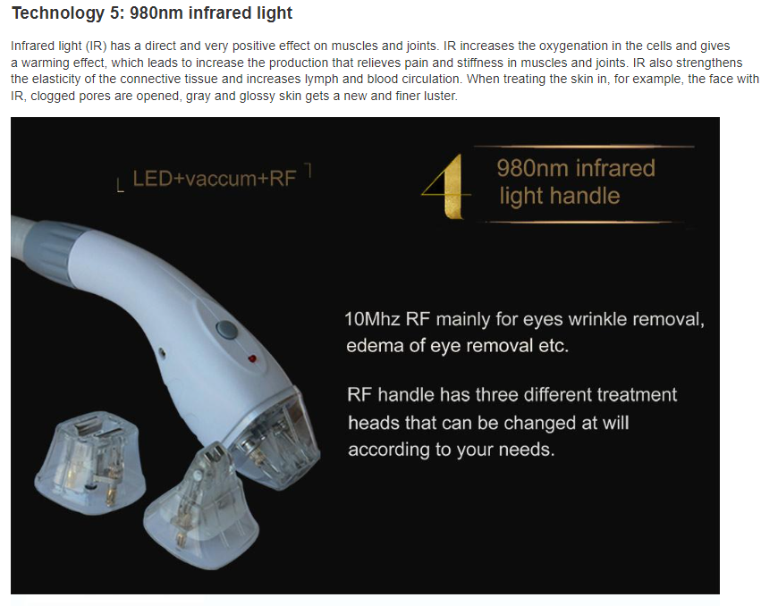 Popular Velasmooth V9 Slimming System Fat Loss Body Shaping RF Vacuum Roller Cavitation Cellulite Removal Beauty Machine